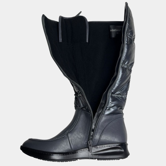 Naturalizer Windy N5 Comfort Water-Resistant Boots Insulated Silver/Gray 8N NEW - Picture 5 of 12